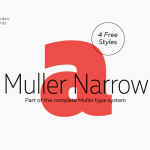 Free font style mueller
