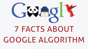 facts about google algorithm