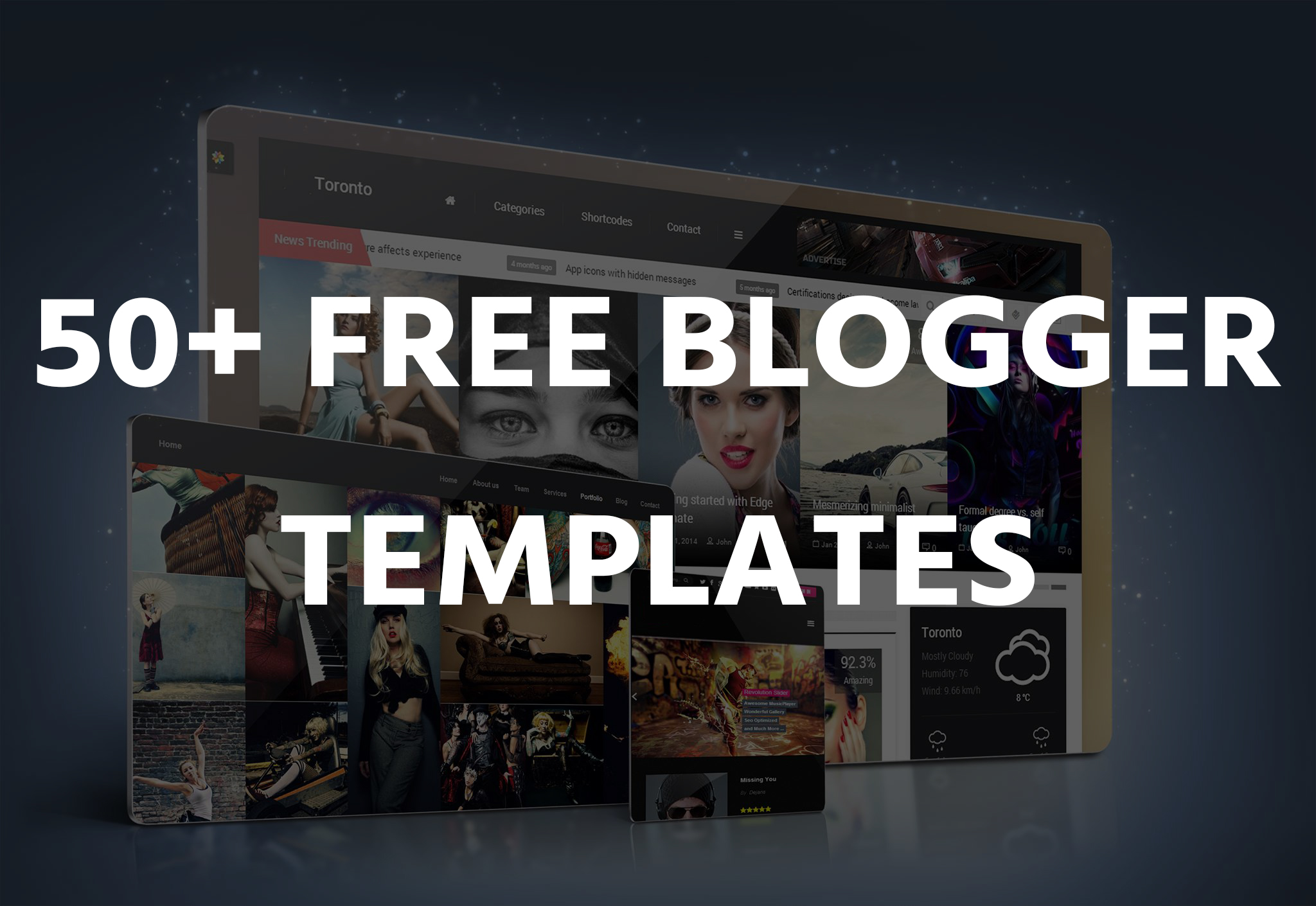 50 Best Free Blogger Templates 2023 OddThemes Blog