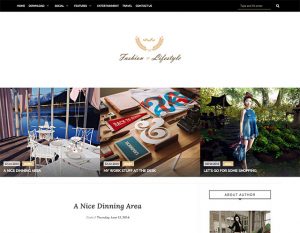 lifestyle simple blogger template