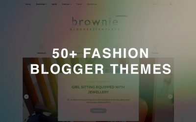 fashion blogger template