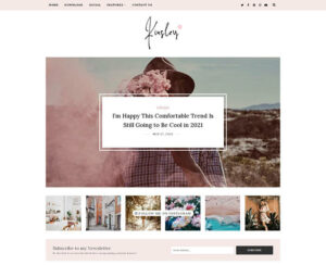 kinsley personal blogger template