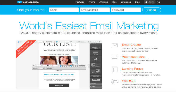 GetResponse email marketing company