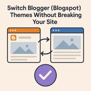 blogger template switch